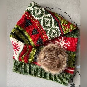 Winter Holiday Beanie-Long Version